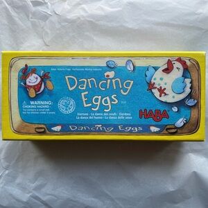 BNIB HABA Dancing Eggs Game ages 5-99